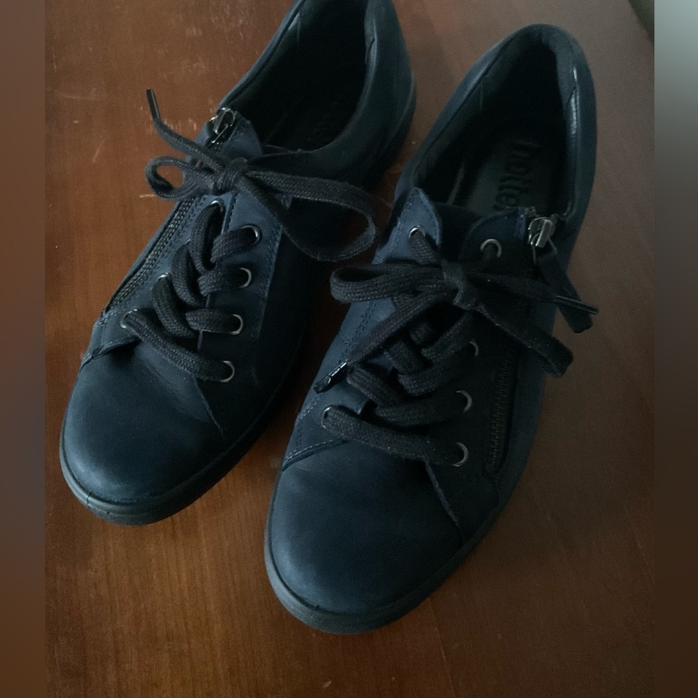 Hotter Black Leather Shoes Never Worn - Picture 10 of 10